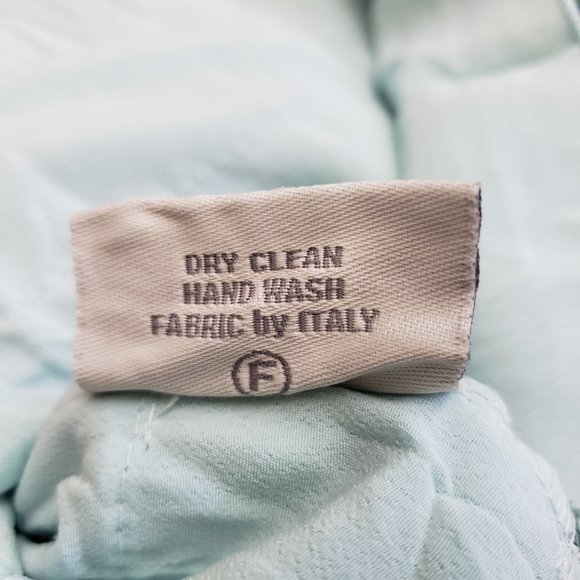 Blue Chip Mixed Media Ruffle Camisole Tank SZ S - Picture 9 of 9